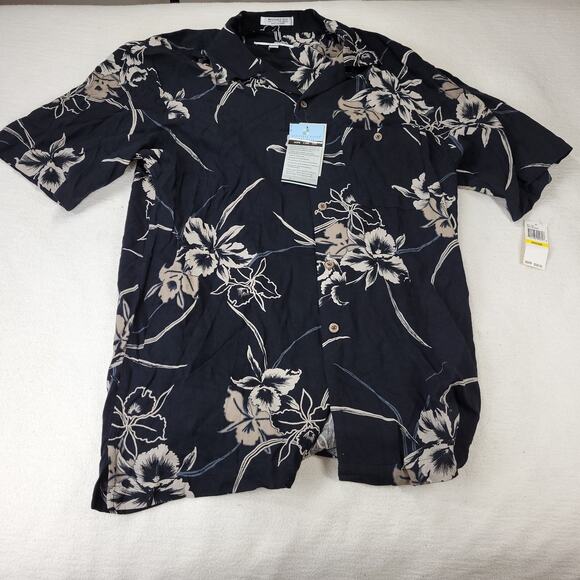 Vintage Hawaiian Shirt Mens Sz Medium Lot of 4 Rayon Cubavera NWT Y2k Summer - Picture 13 of 13